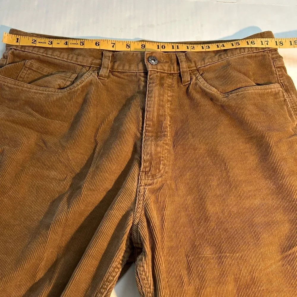 J Crew Men's Brown Corduroy Pants Size 36